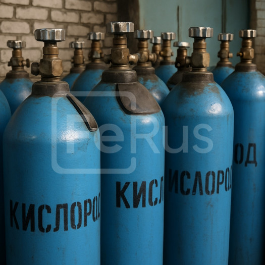 Кислород технический 1-й сорт (99,7%) (10 л)