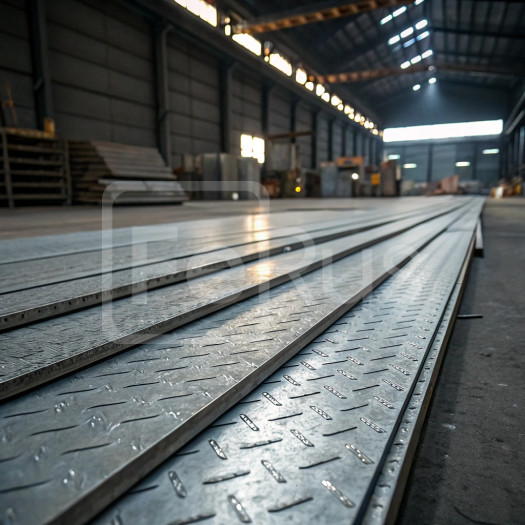 Лист алюминиевый рифленый диамонд 1,8х1200 мм Д1 ТУ 1-804-432-2006