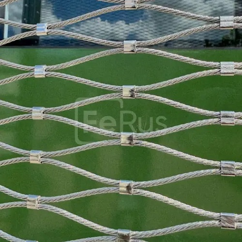 Защитная сетка от БПЛА и дронов AISI 304 3 мм 50х70 мм